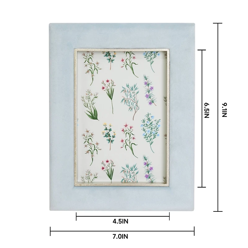 Just Jane 5" x 7" Flocked with Gold Frame by Studio Décor