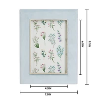 Just Jane 5" x 7" Flocked with Gold Frame by Studio Décor