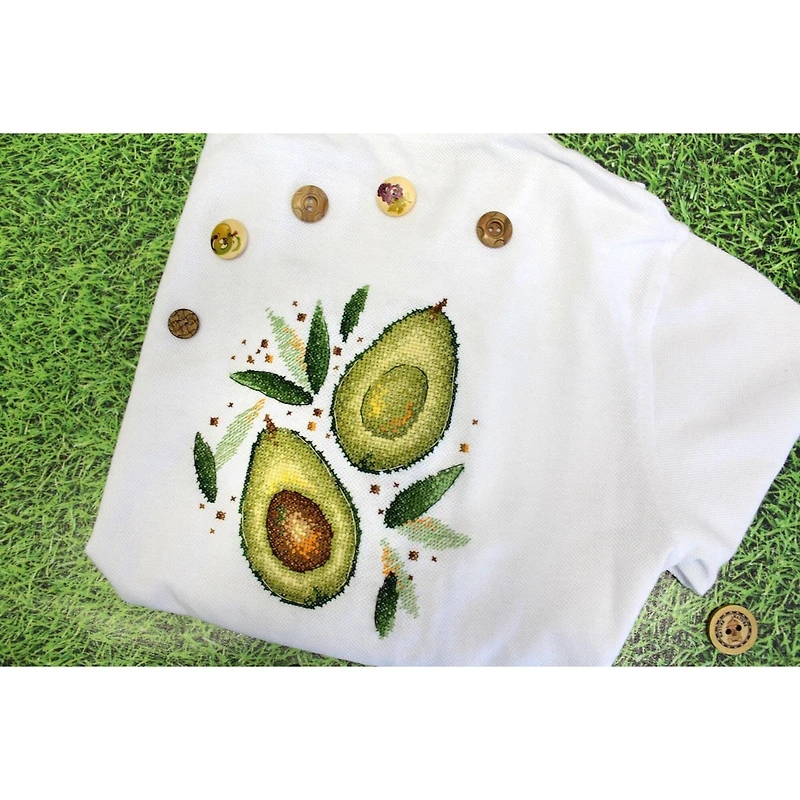 MP Studia Avocado Counted Cross Stitch Kit