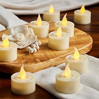 12 Packs: 24 ct. (288 total) Basic Elements™ Ivory LED Tealights by Ashland®