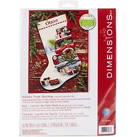Dimensions® Santa's Truck Stocking Counted Cross Stitch Kit