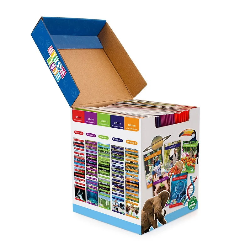 Beanstalk Books Decodable Readers Real World Readers Set