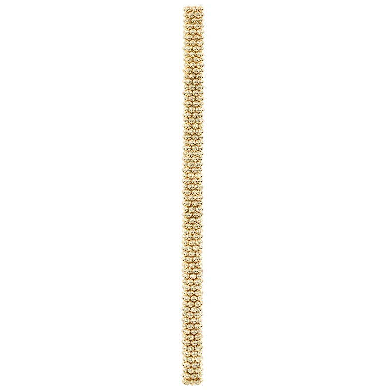12 Pack:  Gold Bump Metal Rondelle Beads, 8mm by Bead Landing™