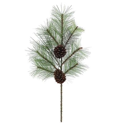 27" Needle Pine & Pinecone Stem by Ashland®