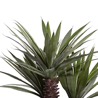 46" Black Contemporary Floral & Botanical Artificial Foliage