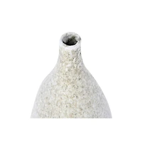 Hello Honey® 12" Medium Textured Terracotta Vase with Distressed Finish