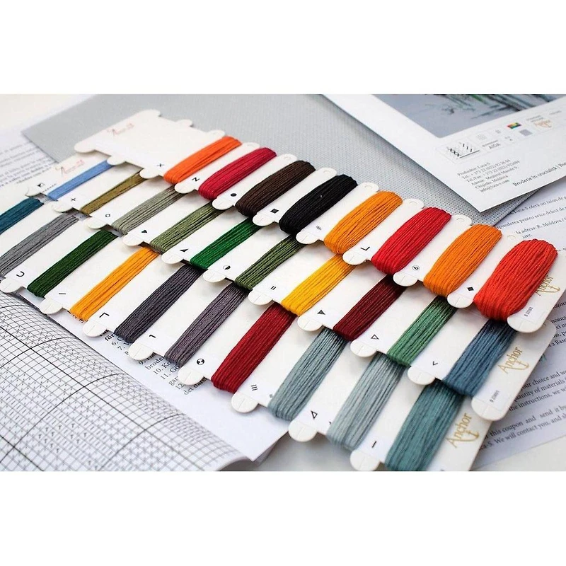 Luca-s The Poppies Counted Cross Stitch Kit