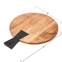 Hello Honey® 16" Acacia Wood Cheese/Serving Board with Handle
