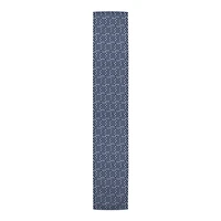 Navy Diamonds Outdoor Table Runner