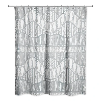 Lace Pattern Shower Curtain