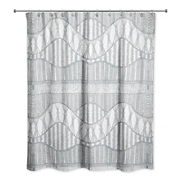 Lace Pattern Shower Curtain