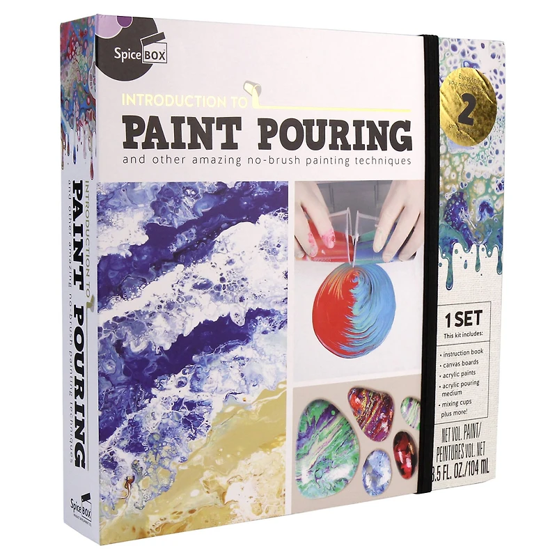 SpiceBox Introduction to Paint Pouring Kit