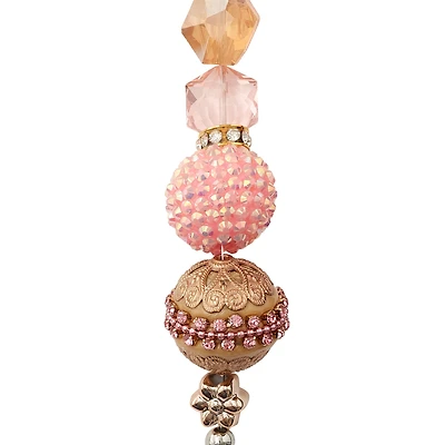 Rose Gold Mix Round Strung Beads by Bead Landing™