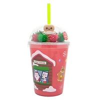Gingerbread & Santa Light-Up Dome Tumbler by Creatology™