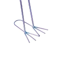 Tall Rainbow Textured Metal Flamingo Garden Sculpture Set