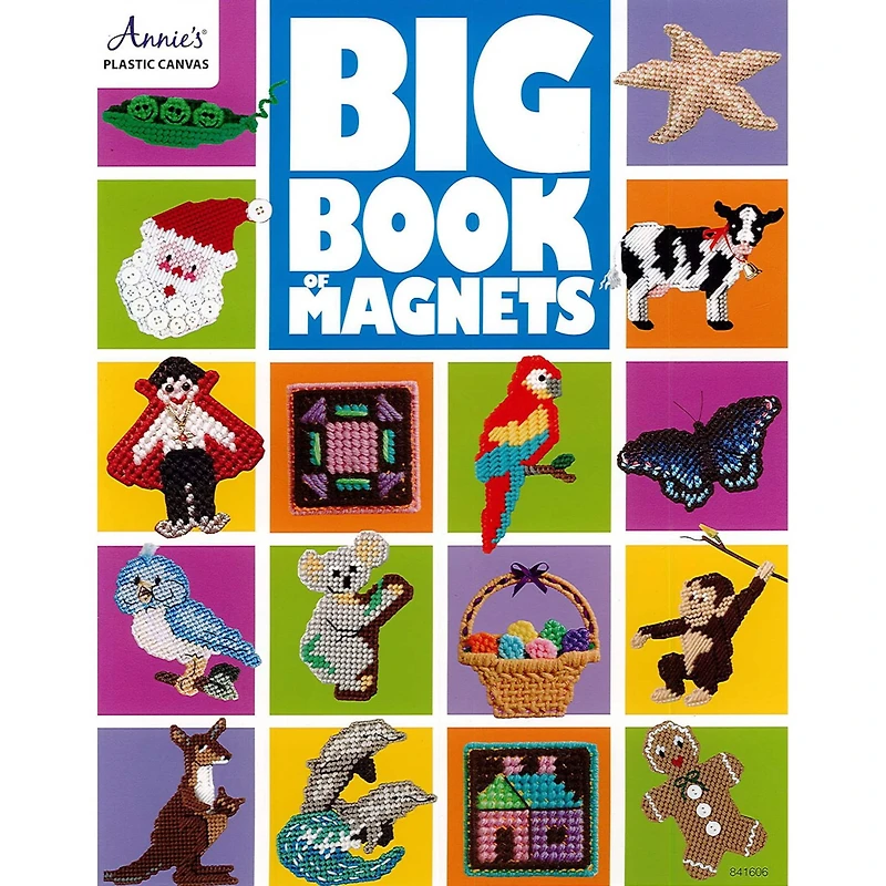 Annie's Big Book Of Magnets Plastic Canvas Book
