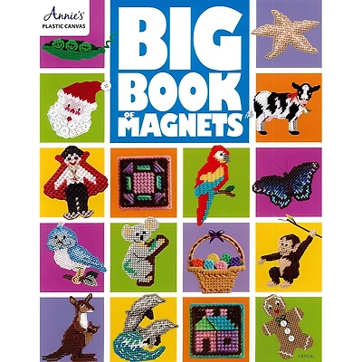Annie's Big Book Of Magnets Plastic Canvas Book