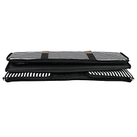 Everything Mary Black & White Stripes Die-Cut Machine Carrying Case