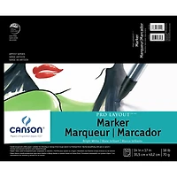 6 Pack: Canson® Artist Series Pro-Layout™ Marker Pad, 14" x 17"