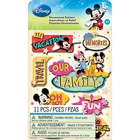 Disney Dimensional Stickers-Mickey Family
