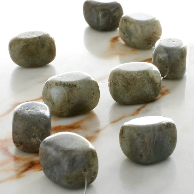 Labradorite Nugget Beads, 20mm by Bead Landing™