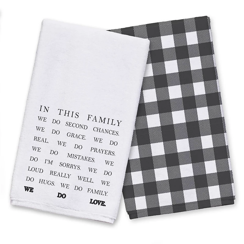 In This Family 16" x 25" Towel Set