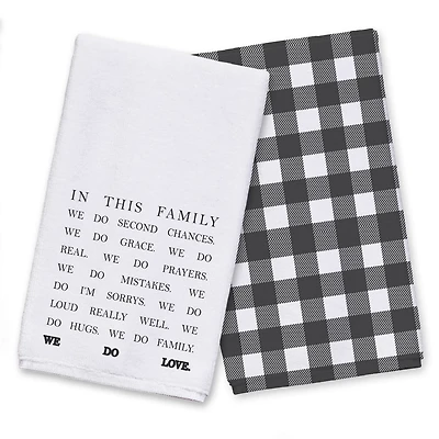 In This Family 16" x 25" Towel Set
