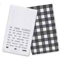 In This Family 16" x 25" Towel Set