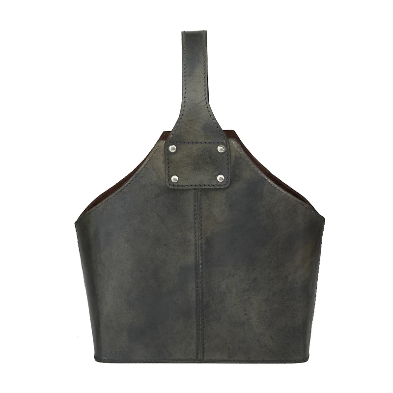 Blue Modern Wine Holder, 10" x 6" x 13"