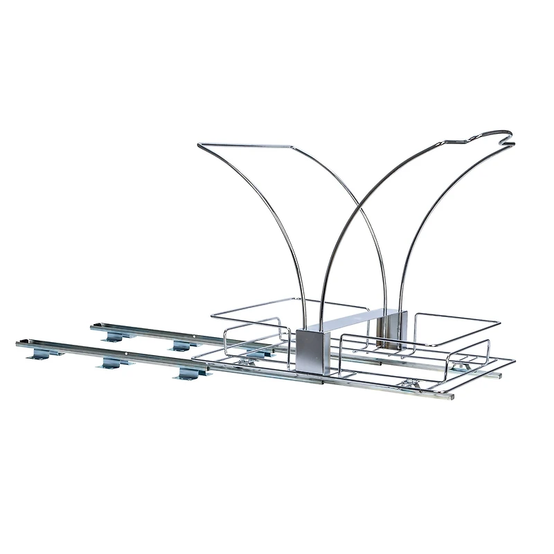 Household Essentials Glidez Double Pull Out Trash Can