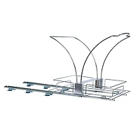 Household Essentials Glidez Double Pull Out Trash Can