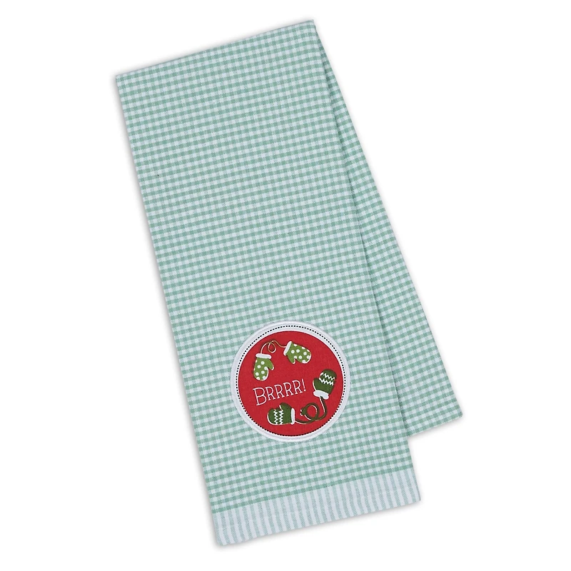 DII® Brrrr Mittens Embroidered Dishtowel Set