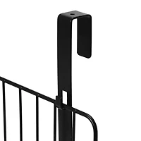 Household Essentials Over the Door Shallow Metal Basket