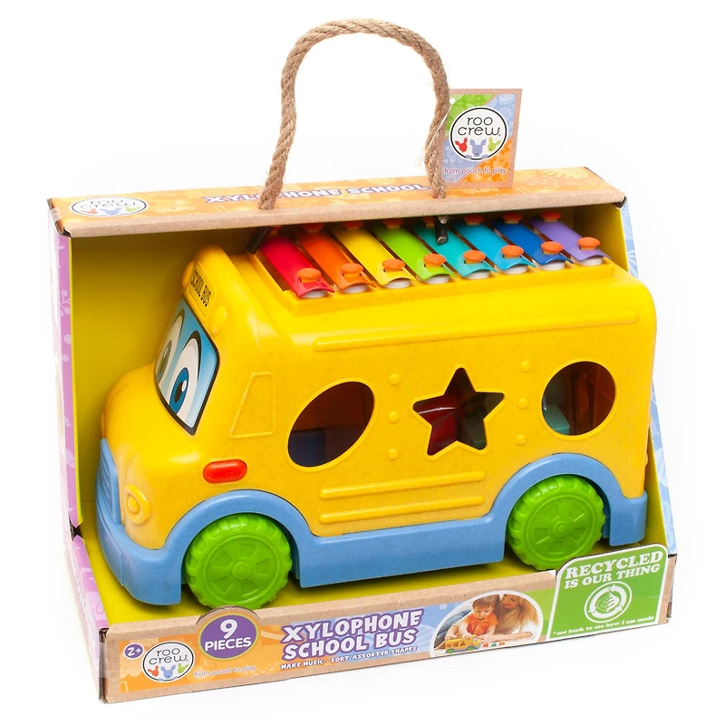 Roo Crew Xylophone School Bus Shape & Sort