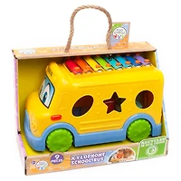 Roo Crew Xylophone School Bus Shape & Sort