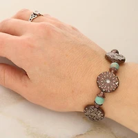 Bronze Sunburst Czech Glass Bead Mix by Bead Landing™