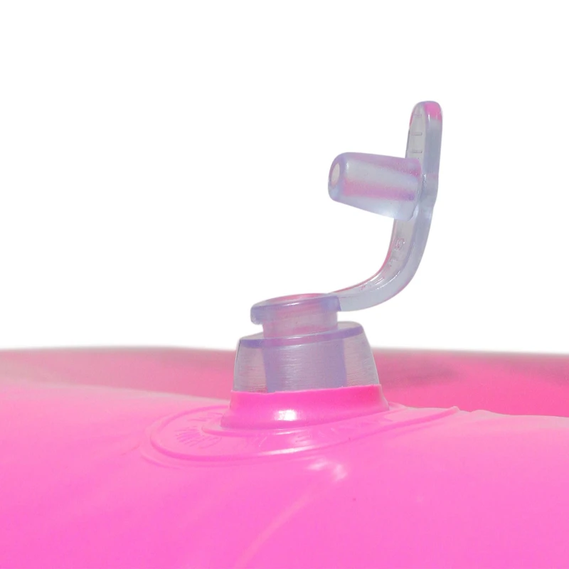 24" Bright Pink Inflatable Swimming Pool Inner Tube Ring Float