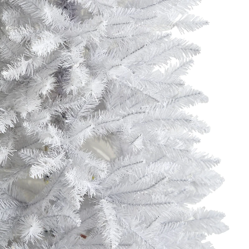 6ft. Unlit Slim White Artificial Christmas Tree