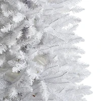 6ft. Unlit Slim White Artificial Christmas Tree