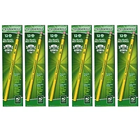 Ticonderoga® Pencils with Erasers, 6 Packs of 12