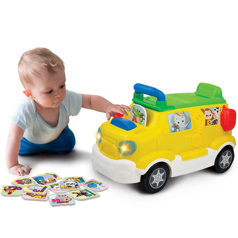 Enviro-Mental Toy Brilliant Beginnings Ride 'Em Tiger Safari Bus