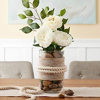 12 Pack: Burlap With Lace Overlay by Ashland®