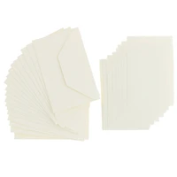 Fabriano® Medioevalis 3.3" x 5.1" White Flat Cards & Envelopes, 20ct.