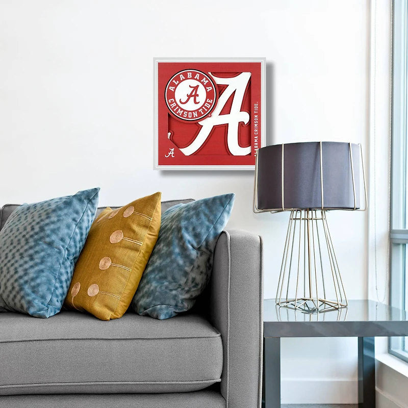College 3D Logo Series Wall Art