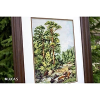Luca-s Mountain River Counted Cross Stitch Kit