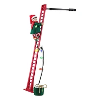 Mr. Christmas 43" Animated Ladder Climbing Elf