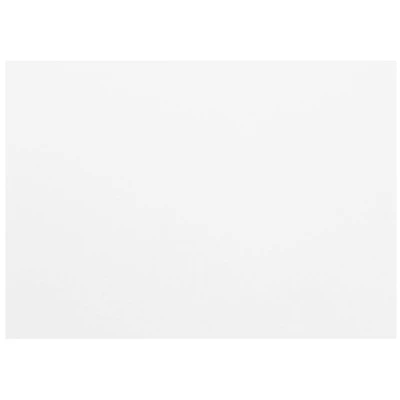 JAM Paper 5" x 6" White Blank Flat Note Cards