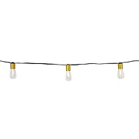 12ct. Gold Tube Warm White LED String Lights by Ashland®