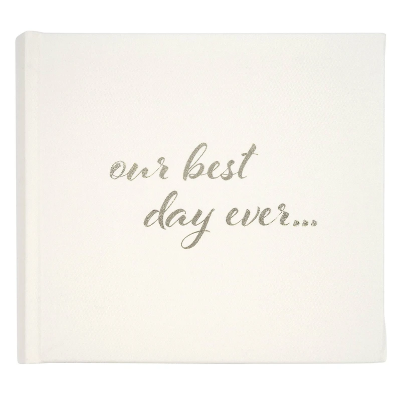 Cream Our Best Day Ever 2-Up Photo Album by Recollections™
