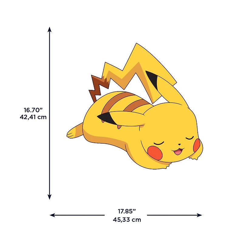 RoomMates Pokémon Sleeping Pikachu Giant Peel & Stick Wall Decals